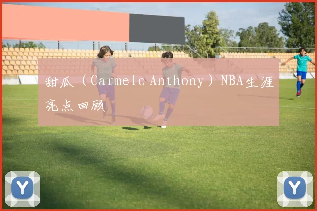 甜瓜（Carmelo Anthony）NBA生涯亮点回顾